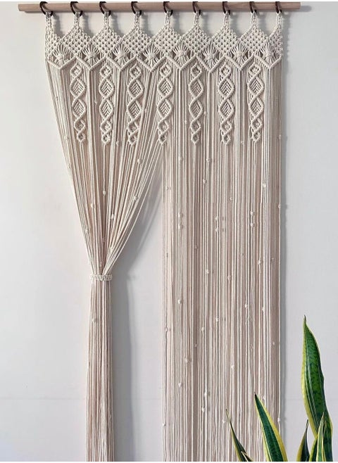 curtain macrame