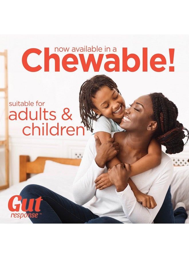Gut Response Chewable Probiotic for Men & Women, Slows Down Digestive Aging, Boosts Immune System, Non-GMO, Gluten Free & Soy Free, 5 Billion CFU, 30 Chewable Tablets, Orange Flavor - Image 5