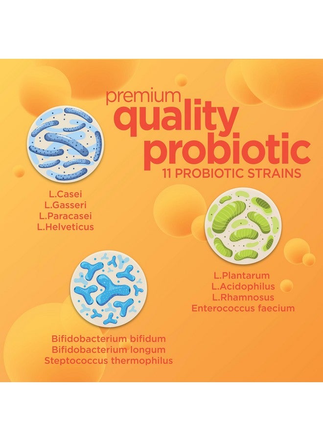Gut Response Chewable Probiotic for Men & Women, Slows Down Digestive Aging, Boosts Immune System, Non-GMO, Gluten Free & Soy Free, 5 Billion CFU, 30 Chewable Tablets, Orange Flavor - Image 3