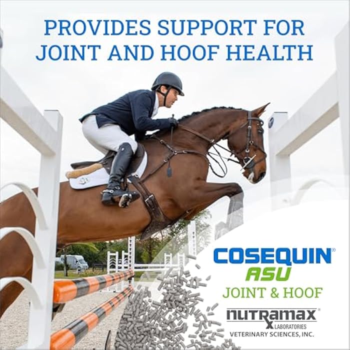 Nutramax Laboratories Cosequin ASU Joint & Hoof Pellets Joint Health Supplement for Horses - Pellets with Glucosamine, Chondroitin, MSM, and Biotin, 1200 Grams - Image 3