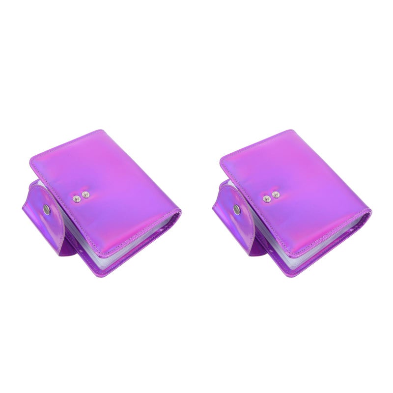 2pcs Nail Art Stamping Holder Rectangle Nail Stamping Plate Bag 20 Slots Bag - Image 1