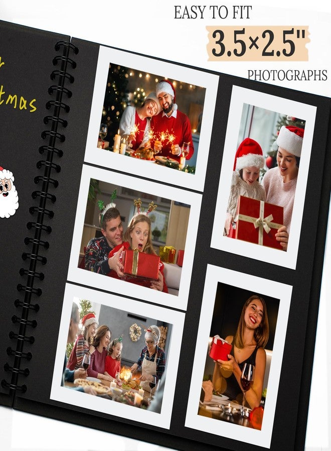Hiwhy Scrapbook 8x8 Inch DIY Scrapbook Album Hardcover Kraft Paper Scrap Book Photo Albums 40 Pages Perfect for 4x6 / 5x7 Photos Memory Book for Family, Wedding - Image 4