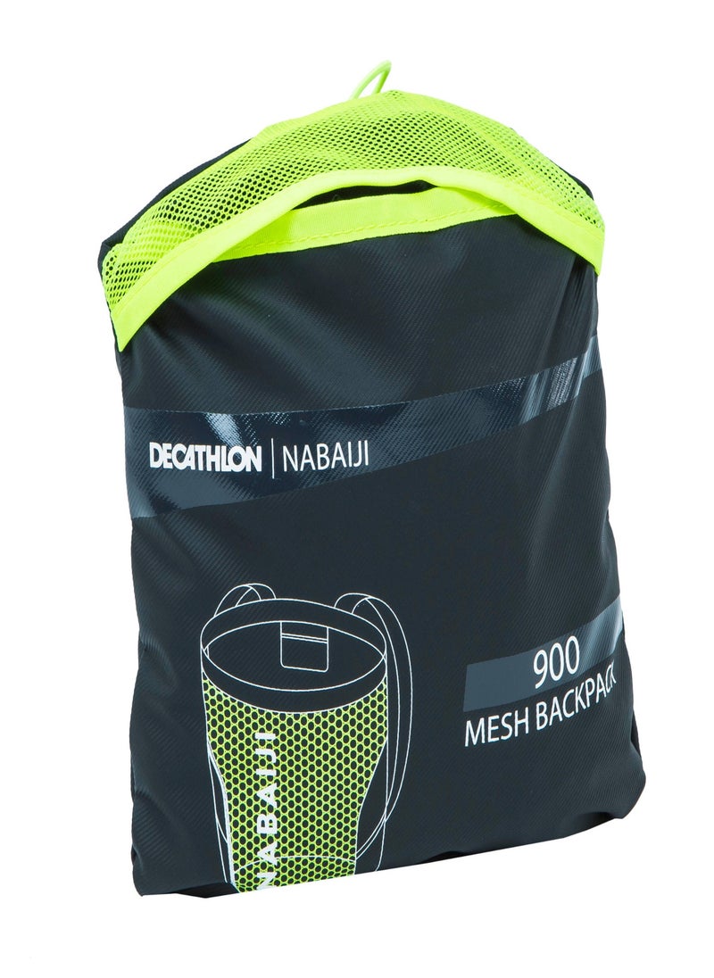 NABAIJI NABAIJI by DECATHLON, Swimming Mesh Pool Bag 900 Lightweight & Quick-Dry Yellow  - Image 4