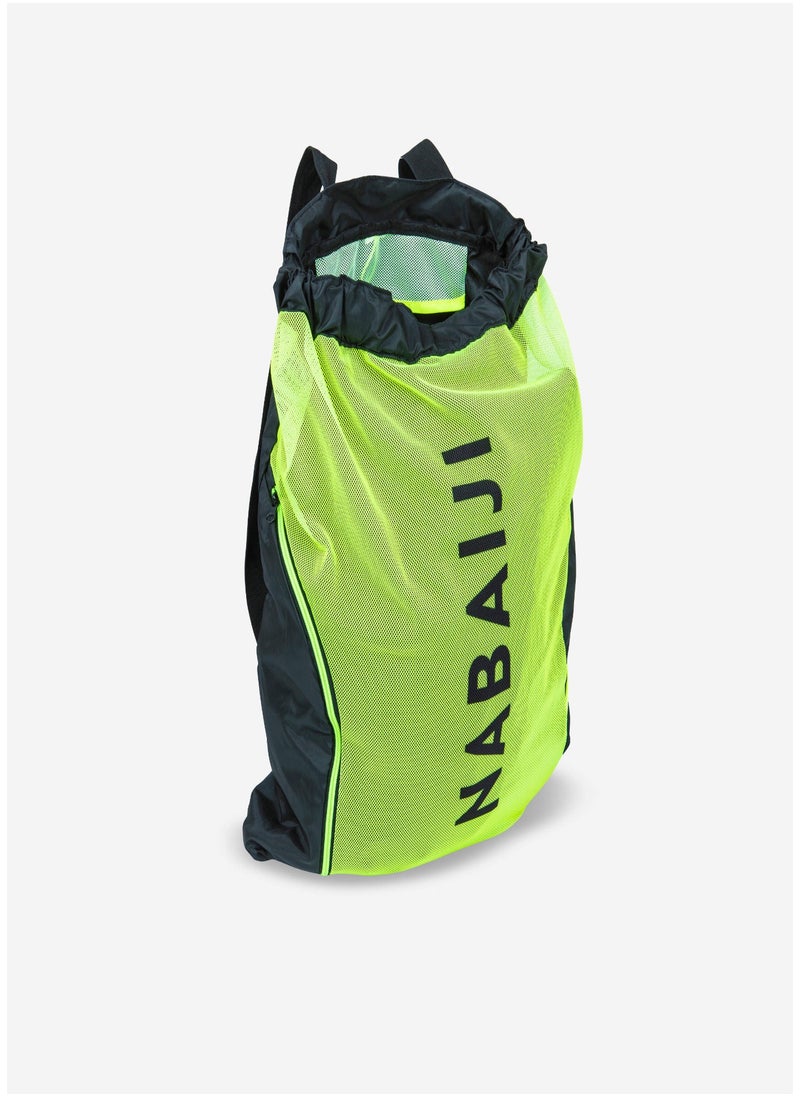 NABAIJI NABAIJI by DECATHLON, Swimming Mesh Pool Bag 900 Lightweight & Quick-Dry Yellow  - Image 1
