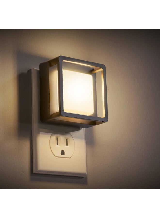Arabest LED Night Light, Night Lights Plug Into Wall [2 Pack] with Dusk-to-Dawn Sensor, Dimmable Nightlights, Adjustable Brightness for Bathroom, Hallway, Bedroom,Kids Room,Stairway,Soft White - Image 1