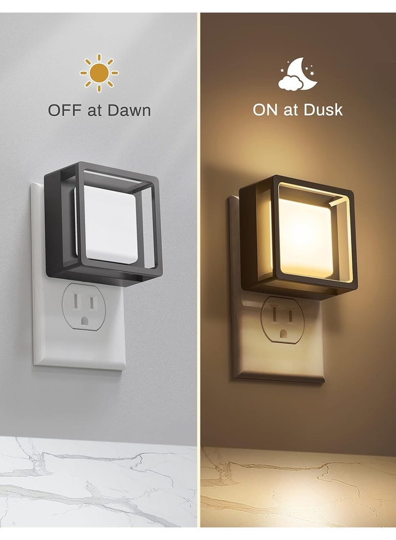 Arabest LED Night Light, Night Lights Plug Into Wall [2 Pack] with Dusk-to-Dawn Sensor, Dimmable Nightlights, Adjustable Brightness for Bathroom, Hallway, Bedroom,Kids Room,Stairway,Soft White - Image 2