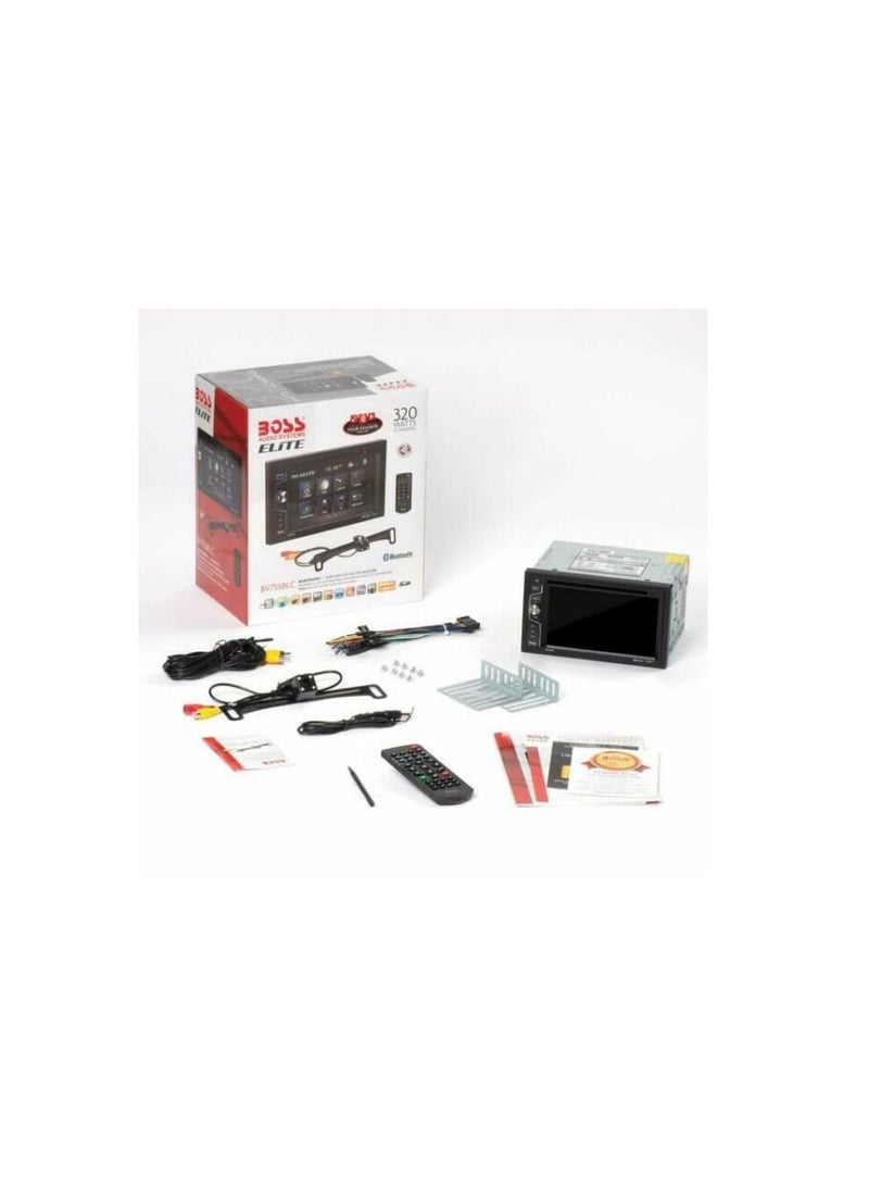 بوس Boss Touchscreen Digital TFT Monitor 4Channel 320W Bluetooth DVD MP CD AM FM RECEIVER Featuring 6,2" 157mm. BV755BLC - Image 2