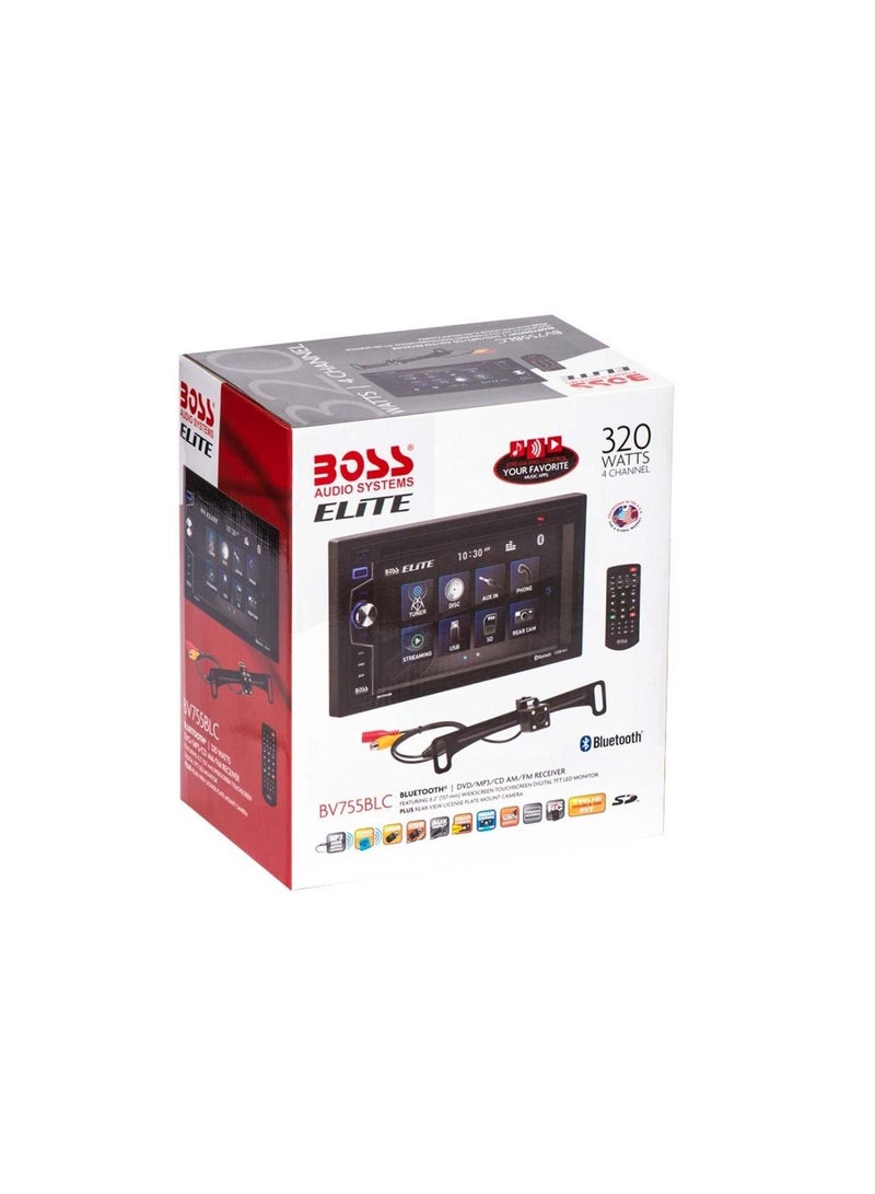 بوس Boss Touchscreen Digital TFT Monitor 4Channel 320W Bluetooth DVD MP CD AM FM RECEIVER Featuring 6,2" 157mm. BV755BLC - Image 3