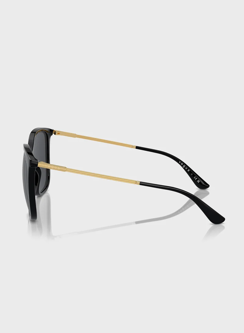 فوغ 0Vo5564S Wayfarers Sunglasses