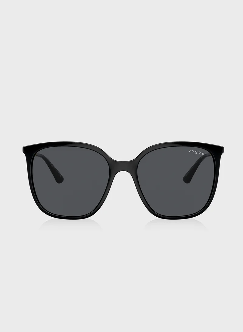 فوغ 0Vo5564S Wayfarers Sunglasses
