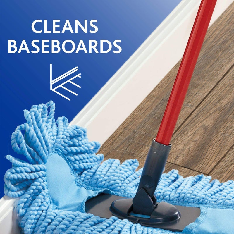 o cedar O-Cedar Dual-Action Microfiber Sweeper Dust Mop,Red - Image 2