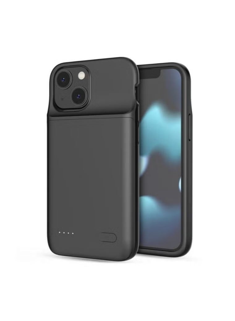 ENMAC Rechargeable Battery Pack Charging Case Cover Compatible with iPhone 13  - Image 1