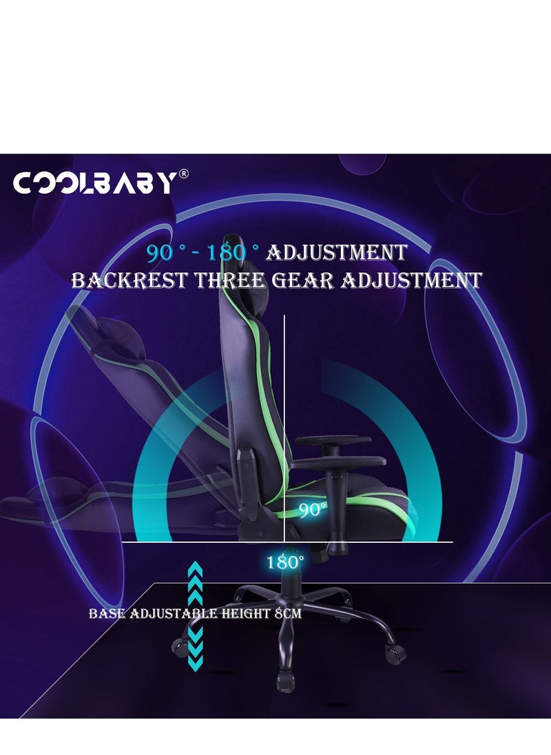 Cool Baby Gaming Chair Ergonomic Office Chair,180° Recliner System,2D Adjustable Arm-Rest With Three-gear Backrest Adjustment  - Image 5