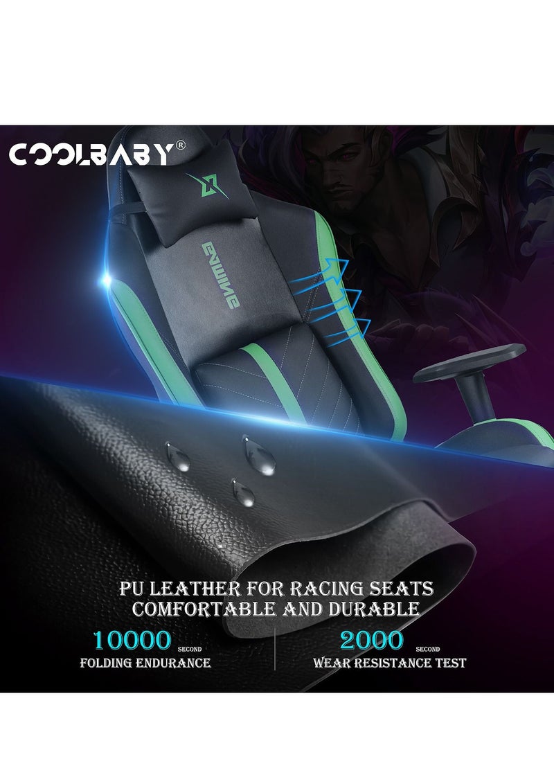 Cool Baby Gaming Chair Ergonomic Office Chair,180° Recliner System,2D Adjustable Arm-Rest With Three-gear Backrest Adjustment  - Image 4