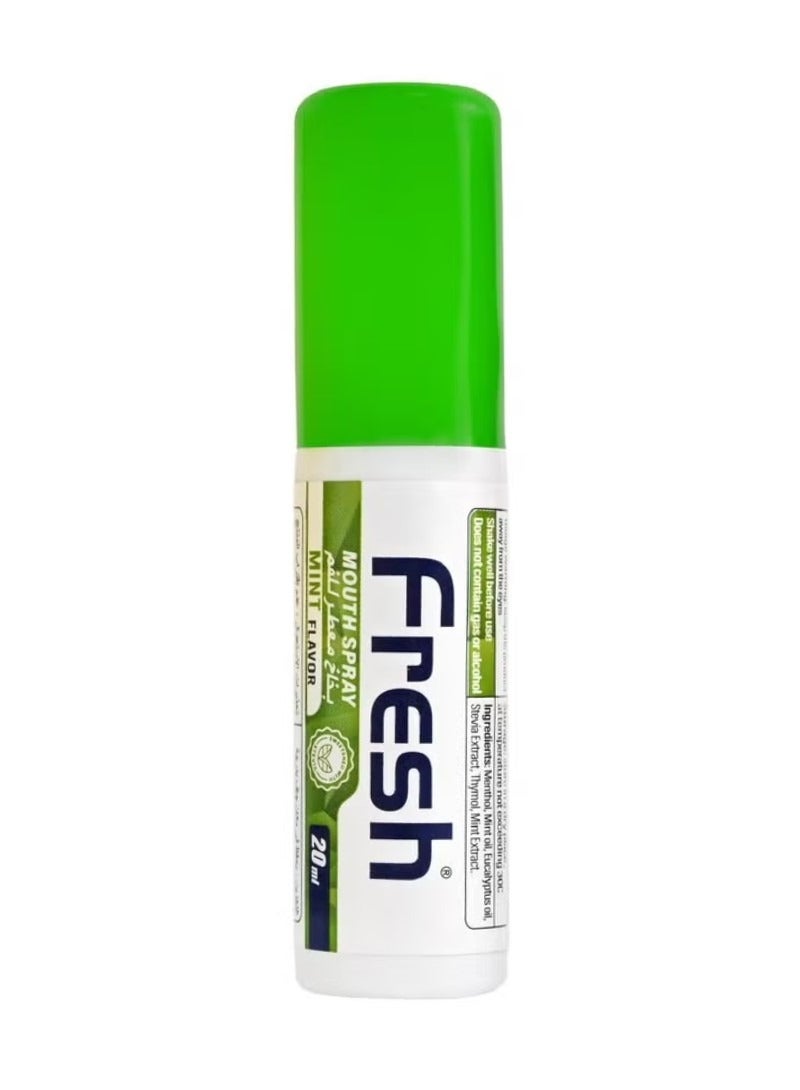 فريش بخاخ معطر للفم بنكهة النعناع المنعش 20 مل