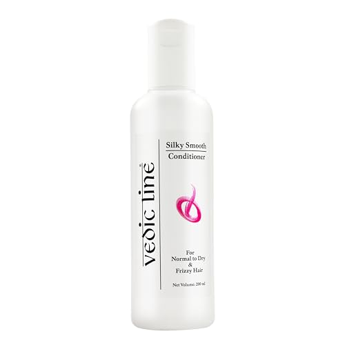 Vedic Line Vedicline Silky Smooth Conditioner Improve Elasticity & Hair texture With Honey, Hibiscus Extract Gives Detangled & frizz-free Hair - 200ml - Image 1