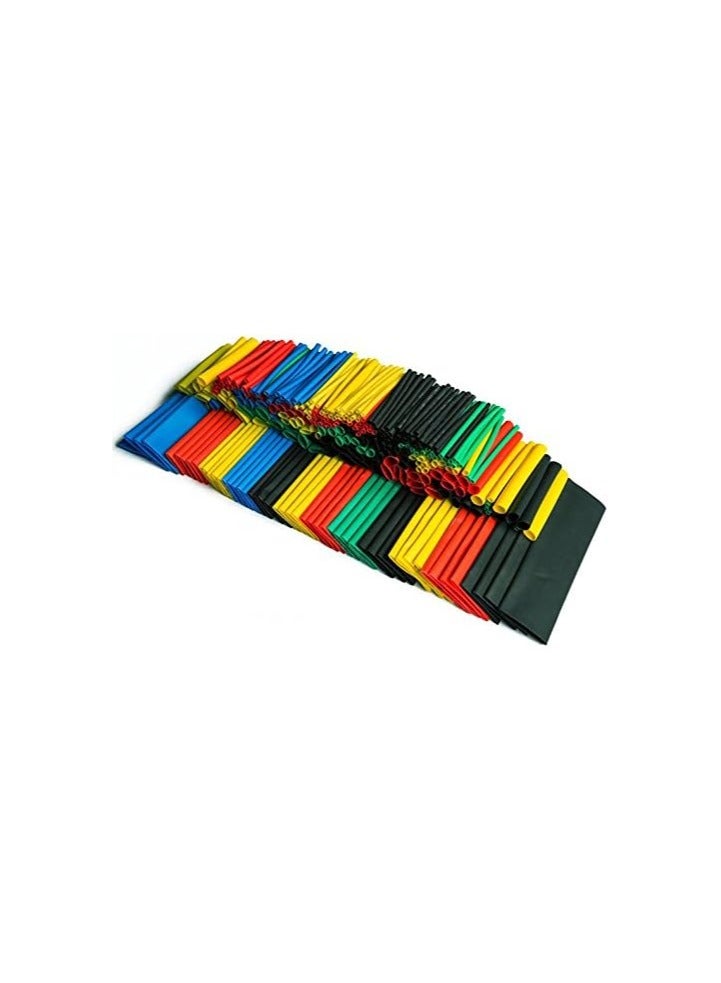 328 Piece Heat Shrink Tubing Set Insulation Shrinkable Tube Assortment Electronic 2:1 Wrap Wire Cable Sleeve Kit - Image 1