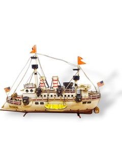 Generic Baltimore Cruiser Ship Model Home Decorations Vintage Iron Art Boat Model Sailboat  - Image 1