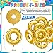 Charnoel 12 Pack 28 Gold Ring Birthday Party Balloon Cartoon Characters Themed Party Decor Foil Large Balloons for Cartoon Carnival Theme Birthday Decorations - Image 4