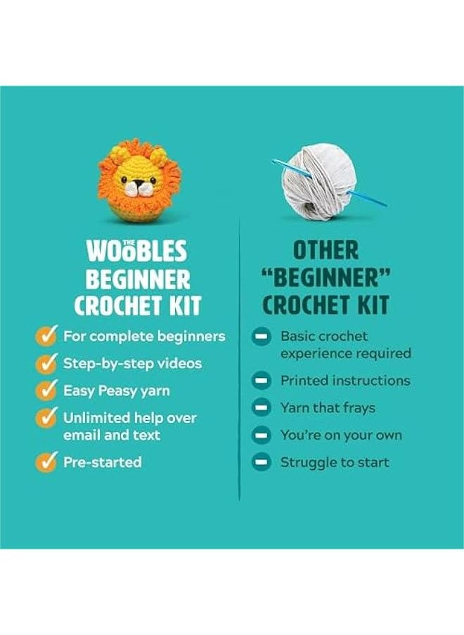 Fred The Dinosaur Beginner Crochet Kit featuring Simple Yarn and Shark Tank-Backed Instructions  - Image 5
