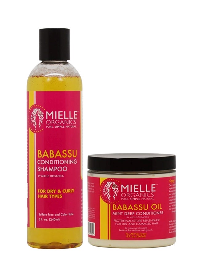 Babassu Shampoo And Conditioner Set 240ml