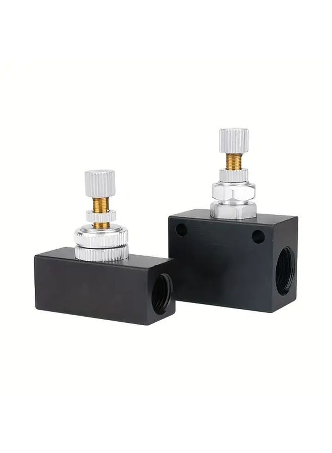 Throttle Valve RE 01 Heavy Duty Single Direction Flow Control Adjustable Air Gas - Image 5