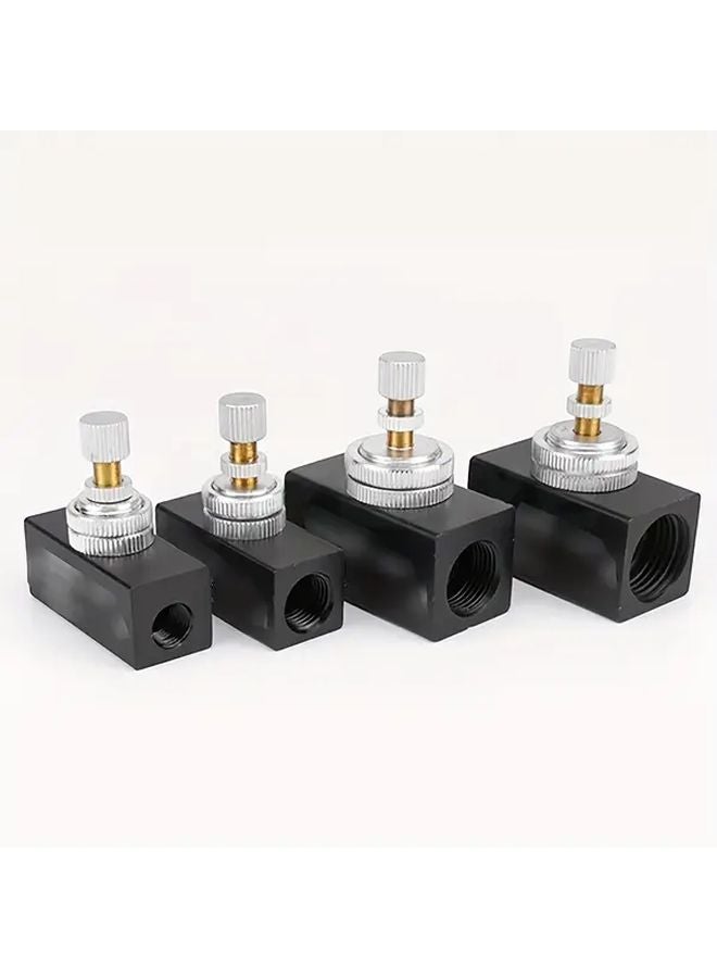 Throttle Valve RE 01 Heavy Duty Single Direction Flow Control Adjustable Air Gas - Image 2