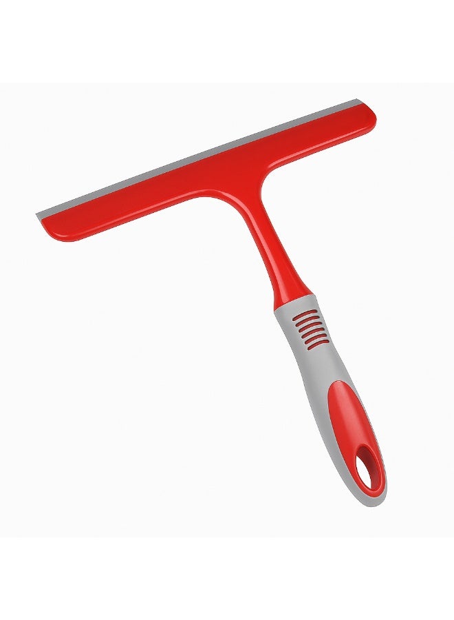 Multi-Purpose Handheld Squeegee Scraper – Durable Plastic with Ergonomic Handle – For Windows, Mirrors, Shower Doors, Car Glass, Tiles & Kitchen – Streak-Free Cleaning Tool - Image 1