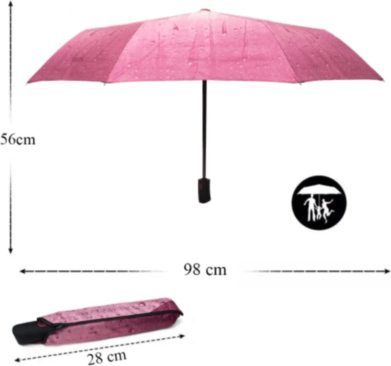 اليفن ماركت Eleven Market Umbrella Umbrella Water Drop Theme