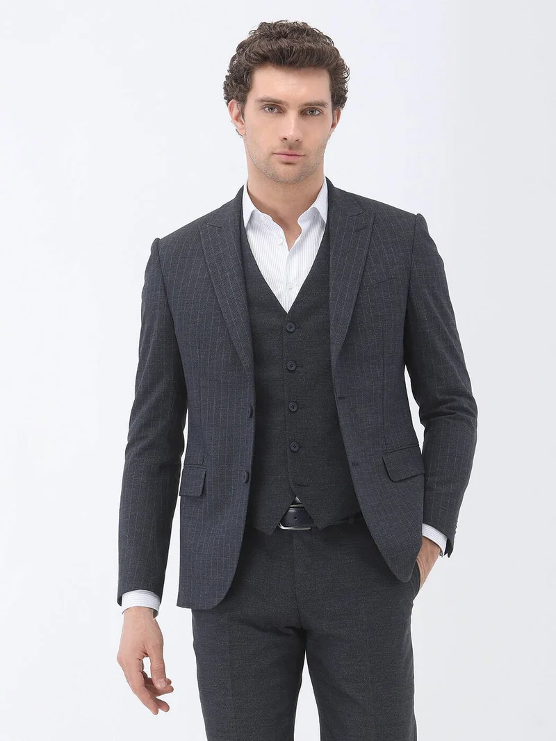 Kip Navy Blue Vest Suit