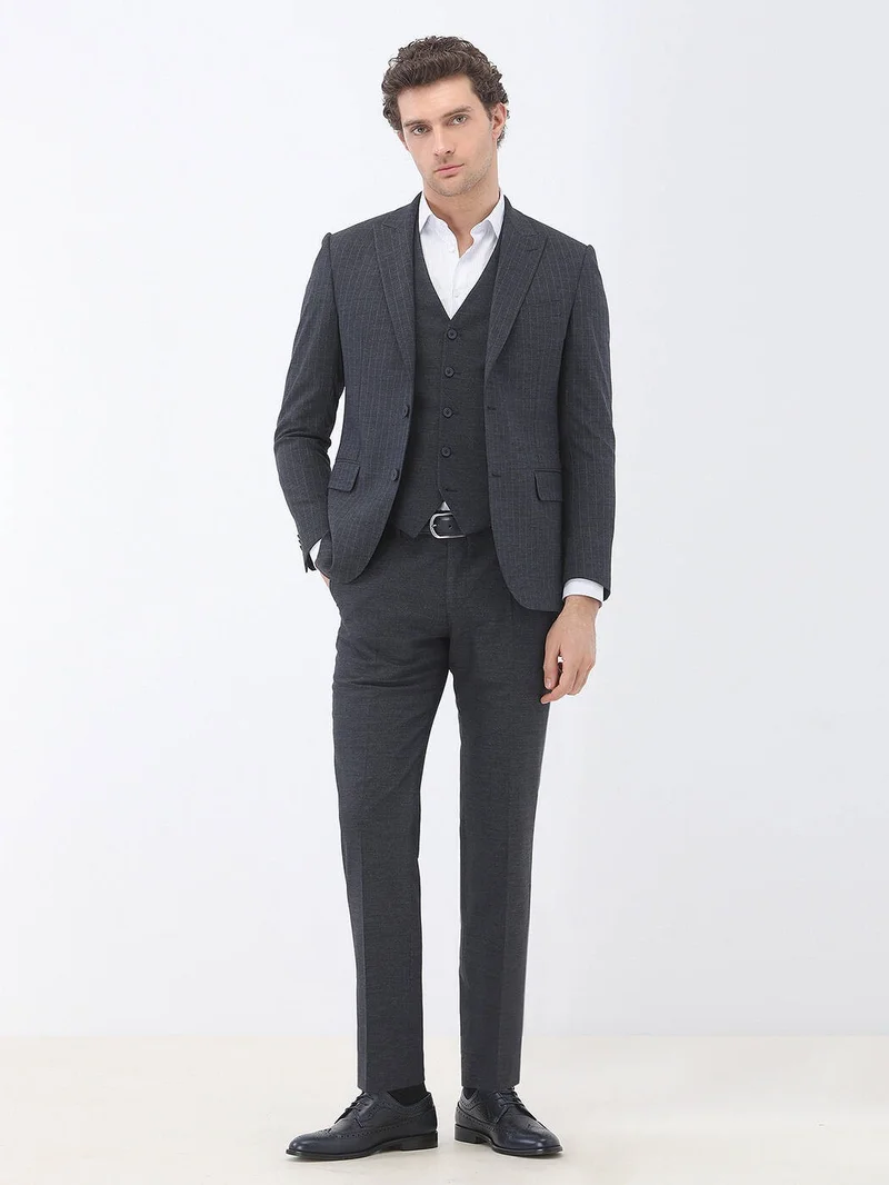 Kip Navy Blue Vest Suit