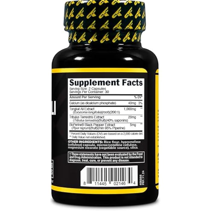 Primaforce بريمافورس تونكات علي (1000 ملغ) 60 كبسولة - مستخلص مركب 200:1، 30 حصة - Image 4