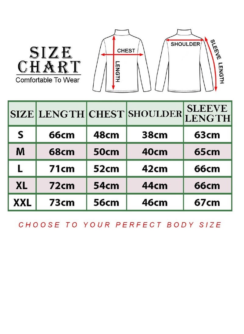 OVERS Plain High Neck Sweater for Men - Image 5