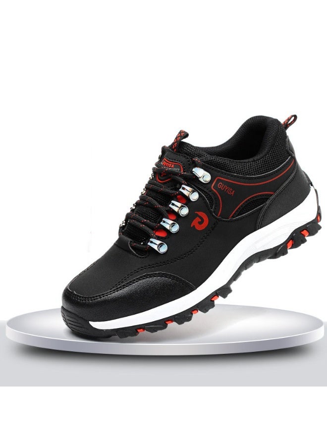 NIBEMINENT Steel Toe Cap Shoes For Men Puncture-Proof Work Safety Shoes Protective Working Shoes Male Footwear Security Sneakers - Image 1