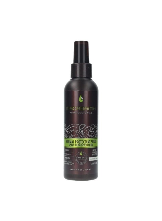 Macadamia Professional Thermal Protectant Spray – Frizz Control, Lightweight Hold & Natural Shine 148ml - Image 1