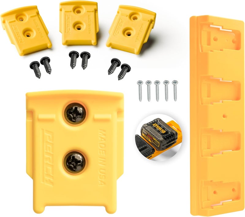 perch DeWalt 4 Pack Tool & Battery Holder for 20V Tools - Image 1