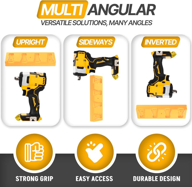 perch DeWalt 4 Pack Tool & Battery Holder for 20V Tools - Image 4