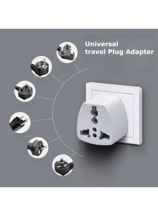Meetion Pieces Universal travel Plug Adapter, AU, UK, EU to US AC Power Plugs Adapter, 3 Pin Travel Wall Plug Converter - Image 5