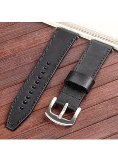 Vagave Fossil 20MM 22MM 24MM Leather Band FS4656 CH2586 CH2782 FS5132 FS5251 FJR1487 BG1175 Compatible Genuine Leather Strap  - Image 1