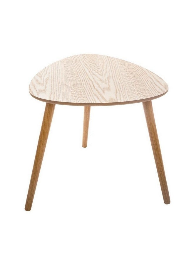 atmosphera 3-Piece Mileo Elegant Design Triangular Nesting Table Beige 9 x 63 x 65 cm 156962 - Image 3