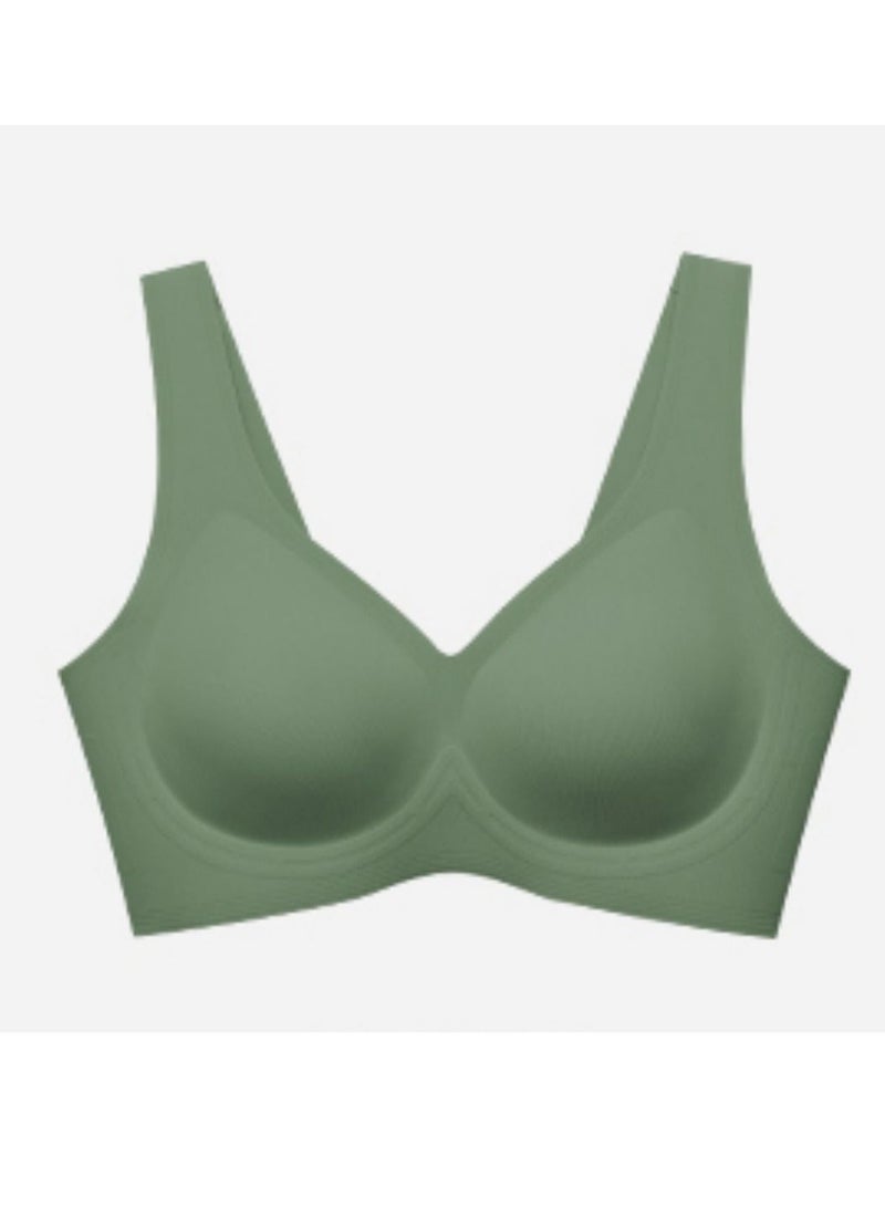 EMXEE Women Seamless Bra One Piece Super Soft Bra for Sleep Sports Yoga - Image 1