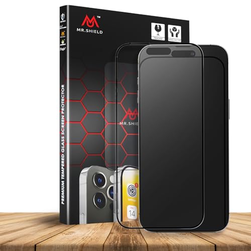 Mr Shield Mr.Shield Top-Notch Gaming matte Tempered Glass Screen Protector Guard For iPhone 16 Plus and 15 Plus, 9H Hardness, Case Friendly, Easy Installation kit - 1 Pack - Image 2
