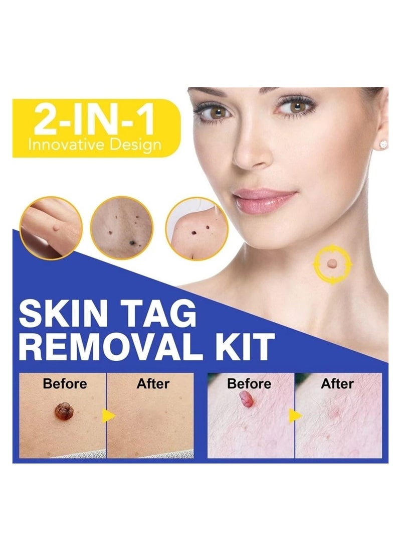 Generic - Skin Tag Removal Kit, Dots for Spots Pimple Patches for Face, Hydrocolloid Acne Patch, Invisible Stickers Treatment for Face and Body - Image 1
