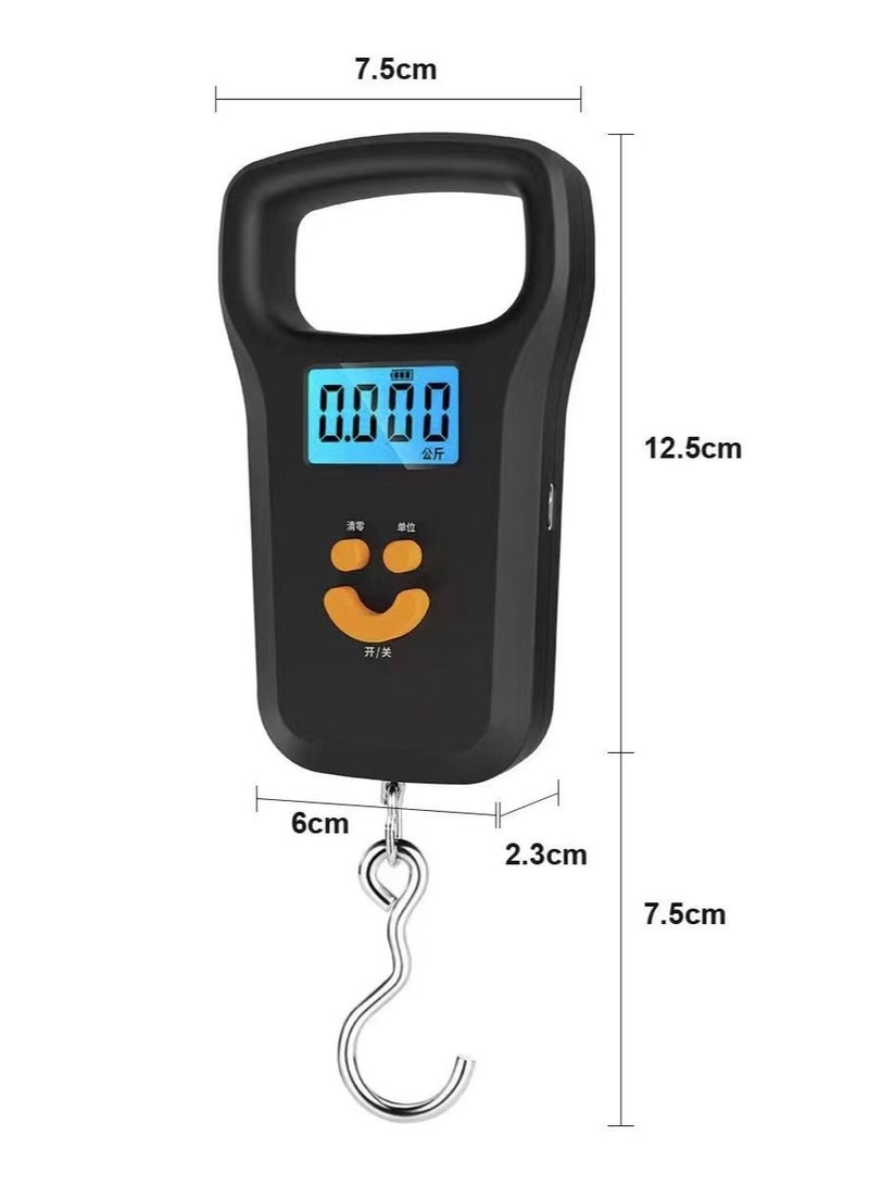 SOSEKO 50Kg Electronic Digital Hanging Portable Scale with Hook - Image 2