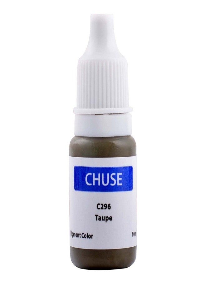 CHUSE Microblading Ink Permanent Makeup Pigment 0.35oz/10ml Eyebrow Ink Microblading Pigment for Eyebrow Eyeliner (C296 Taupe) - Image 1