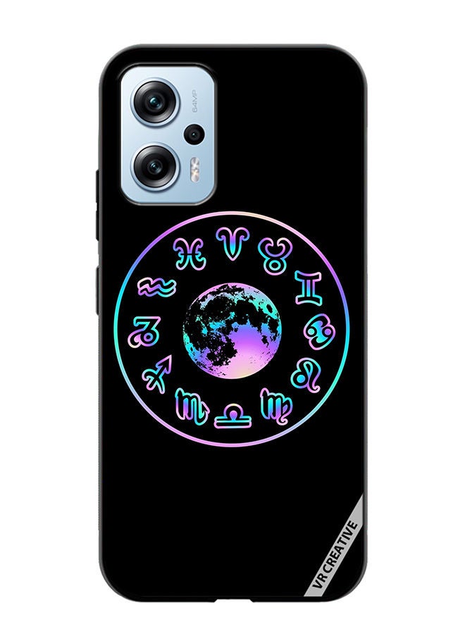 VR CREATIVE Protective Case Cover For Xiaomi Poco X4 GT Abstract Pattern Sings Design Multicolour - Image 1