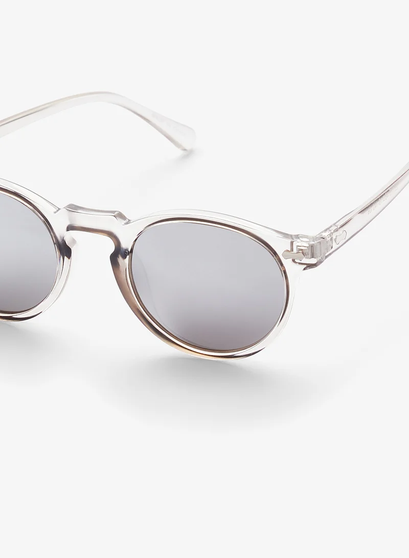 Seventy Five Polarized Lens Round Sunglasses