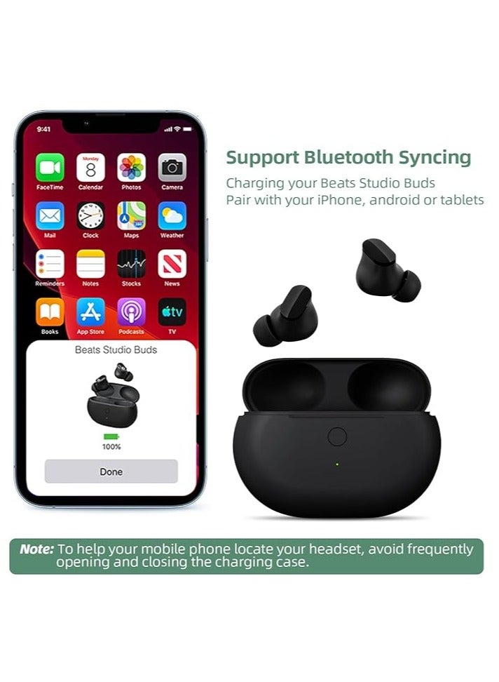 General The replacement charging case is compatible with Beats Studio Buds, a charger with a Bluetooth pairing sync button, and an integrated 660 mAh battery  - Image 3