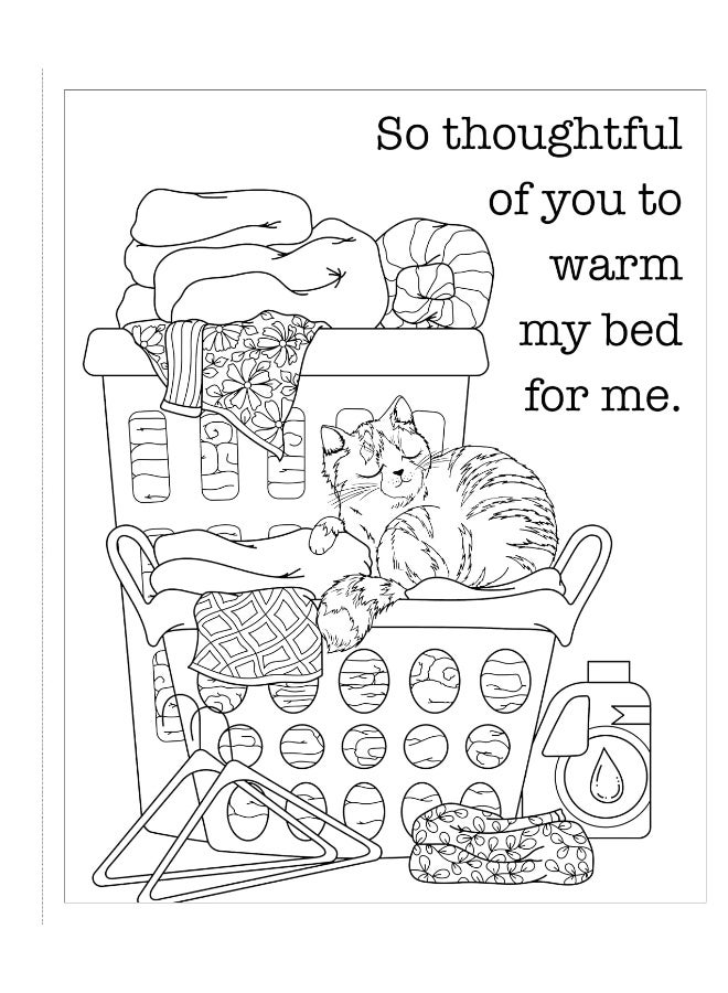 Cats Are A**holes: A Coloring Book of Adorably Bad Kitties - Image 2