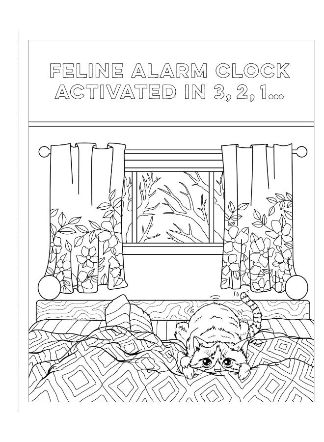 Cats Are A**holes: A Coloring Book of Adorably Bad Kitties - Image 4